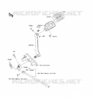 PEDALE FRENO   TORK LINK per Kawasaki VN2000 CLASSIC LT 2008