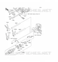 CAMBIO TAMBURO   FORCHE SHIFT per Kawasaki VN2000 CLASSIC LT 2009
