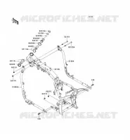 TELAIO per Kawasaki VN2000 CLASSIC LT 2009