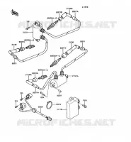 ACCENSIONE per Kawasaki VN750 TWIN 1987