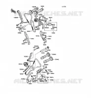 CAMSHAFT   TENSIONER per Kawasaki VN750 TWIN 1987