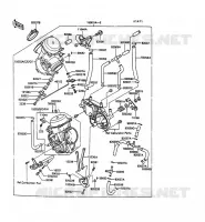 CARBURATORE per Kawasaki VN750 TWIN 1987