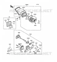 FANALE POSTERIORE(S) per Kawasaki VN750 TWIN 1987