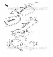 BOBINA per Kawasaki VN750 1992