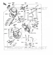 CARBURATORE per Kawasaki VN750 1992