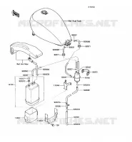 CARTUCCIA per Kawasaki VN750 1992