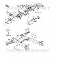 FORCELLONE per Kawasaki VN750 1992
