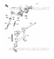 SUPPORTO per Kawasaki VN750 1992