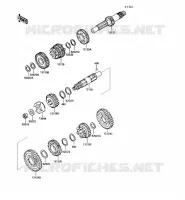 TRASMISSIONE per Kawasaki VN750 1992