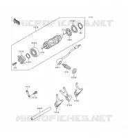 CAMBIO TAMBURO   FORCHE SHIFT per Kawasaki VN800 1998