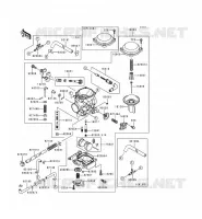 CARBURATORE per Kawasaki VN800 1998