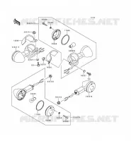 INDICATORI per Kawasaki VN800 1998