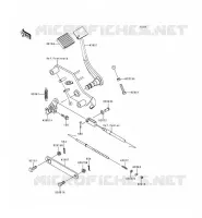 PEDALE FRENO   TORK LINK per Kawasaki VN800 1998