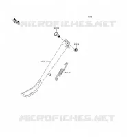 SUPPORTO per Kawasaki VN800 1998