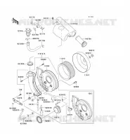FILTRO DELL'ARIA per Kawasaki VN800 2000