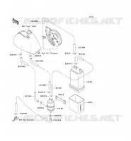 FUEL EVAPORAZIONE SISTEMA per Kawasaki VN800 2000