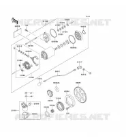 MOTORINO DI AVVIAMENTO per Kawasaki VN800 2000