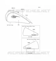 ADESIVO per Kawasaki VN800 2002