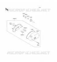 FANALE POSTERIORE(S) per Kawasaki VN800 2002