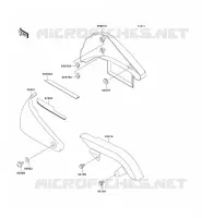 FIANCHETTI   COPERCHIO CATENA per Kawasaki VN800 2002