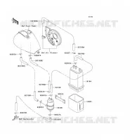FUEL EVAPORAZIONE SISTEMA per Kawasaki VN800 2002