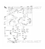 INTERRUTTORE   RIFLETTORI per Kawasaki VN800 2002
