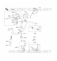 MANUBRIO per Kawasaki VN800 2002