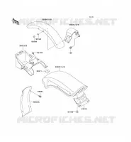 PARAFANGO per Kawasaki VN800 2002
