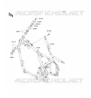 TELAIO per Kawasaki VN800 2002