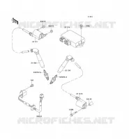 ACCENSIONE per Kawasaki VN800 DRIFTER 2000