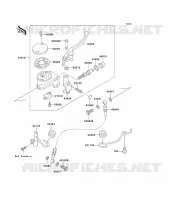 ANTERIORE POMPA per Kawasaki VN800 DRIFTER 2000