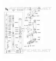 FORCELLA per Kawasaki VN800 DRIFTER 2000