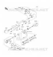INDICATORI per Kawasaki VN800 DRIFTER 2000