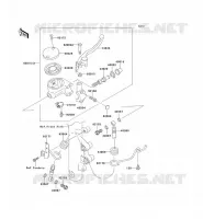 ANTERIORE POMPA per Kawasaki VN800 DRIFTER 2001