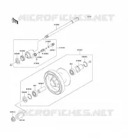 RUOTA ANTERIORE per Kawasaki VN800 DRIFTER 2001
