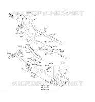 SCARICO per Kawasaki VN800 DRIFTER 2001