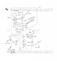 ANTERIORE POMPA per Kawasaki VN800 DRIFTER 2002