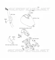 ETICHETTE per Kawasaki VN800 DRIFTER 2002