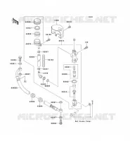 POSTERIORE POMPA per Kawasaki VN800 DRIFTER 2002
