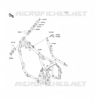 TELAIO per Kawasaki VN800 DRIFTER 2002