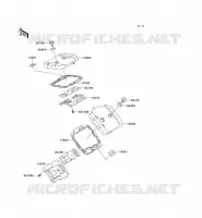 TESTATA COPERTURA per Kawasaki VN800 DRIFTER 2002