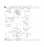 FUEL EVAPORAZIONE SISTEMA(CA) per Kawasaki VN800 DRIFTER 2003