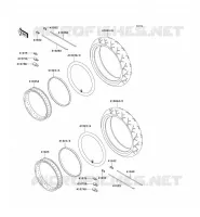 PNEUMATICI per Kawasaki VN800 DRIFTER 2003