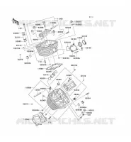 TESTATA per Kawasaki VN800 DRIFTER 2003