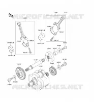 ALBERO MOTORE per Kawasaki VN900 CUSTOM 2008