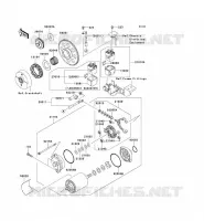 MOTORINO DI AVVIAMENTO per Kawasaki VN900 CUSTOM 2008