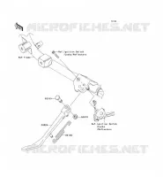 SUPPORTO per Kawasaki VN900 CUSTOM 2008