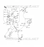 ANTERIORE POMPA per Kawasaki VN900 CUSTOM 2009
