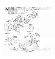 FIANCHETTI   COPERCHIO CATENA per Kawasaki VN900 CUSTOM 2009