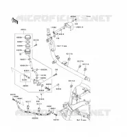 POSTERIORE POMPA per Kawasaki VN900 CUSTOM 2009